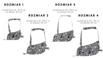 детский слинг Nosiłapka Rzeczne Pieski R 3