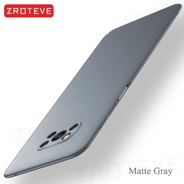 Для PocoX3 NFC чехол ZROTEVE тонкий жесткий матовый чехол из ПК для Xiaomi Poco X3 X4 X5