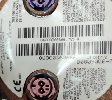 фото thumb №13, Camaro vi 16- панель консоль подушка безпеки пасажира