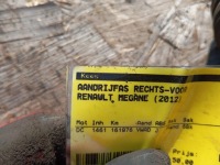 Привідний вал правий перед renault clio 3 3 1.5 Оригінал, фото thumb