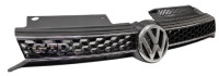 фото thumb №1, Vw golf vi 08- решітка радіатора решітка решітка радіатора чорний блиск logo