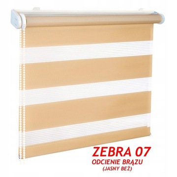 ROLETA DZIEŃ NOC 118x250 WOLNOWISZĄCA 13 kolorów