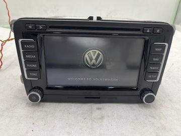 фото thumb №16, Радио cd навигация vw passat tiguan golf touran 1t0035860d pl меню + код