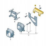 фото thumb №4, Кронштейн радара новый оригинальный audi 8v0907574d vag