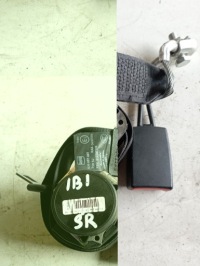 фото thumb №1, Ibiza iv pas безопасности заднее сиденье задняя 6j0857485