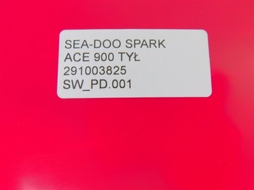 ПАЛУБА SEA-DOO SPARK ACE 900 ЗАДНЯЯ 291003825
