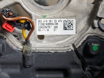 фото thumb №10, Кермо мультифункція шкіра пелюстки skoda octavia iii vrs 5e0419091cd