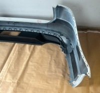 Vw golf 7 рестайлинг  2017-2020 бампер задний универсал pure white lc9a Оригинал, фото thumb