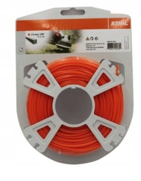 ЛИНИЯ ДЛЯ ТРИММЕРА ДЛЯ МАСЛА STIHL 2,4 мм x 41,0 м ORIGINAL SQUARE