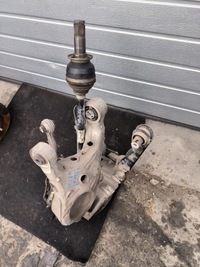 фото thumb №7, Jaguar f-pace range rover velar l560 поворотный кулак рычаги ступица задняя l + p