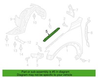 фото thumb №8, Mazda cx-3 2019 перед сторона правая панель отделочный крыла