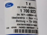 фото thumb №7, Прокладка порога двері нижня mondeo 07-14