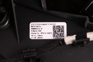 фото thumb №10, Bmw g14 g15 g16 планка декоративная dekor рамка туннеля fineline англичанин