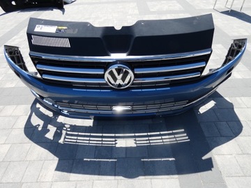 фото thumb №10, Бампер решётка радиатора решётки volkswagen t-6 multivan