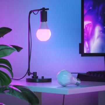 Набор Nanoleaf Essentials Smart Bulbs из 3 светодиодных ламп RGB E27 Thread BT
