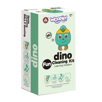 WOOPIE Interactive Dino Пылесос 3в1 с функцией всасывания Световой звук