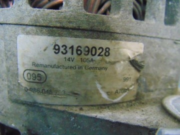 фото thumb №6, Opel astra h універсал 1.9cdti генератор 0986048793