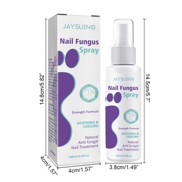 JAYSUING Nail Fungus 100 мл осветляющий спрей от грибка ногтей