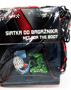 Siatka do bagażnika do samochodu