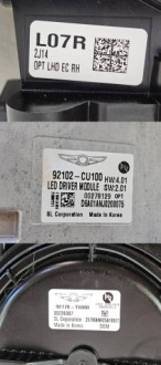 фото thumb №16, Правая лампа перед hyundai genesis gv60 i 1 gv 60 92170-t6000 92102-cu100