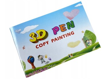 Mini Printer 3D Pen для детей + 210 м Шаблоны вставки Mat Set Set xxl