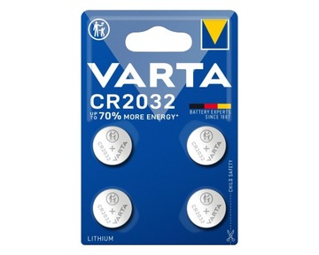 4 батарейки CR2032 Varta 3,0 В