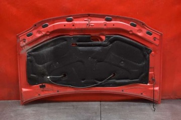 фото thumb №13, Капот крышка двигателя красная dacia logan mcv 1 i рестайлинг 07-12