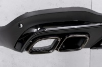 фото thumb №11, Mercedes glc x253 2019-2022 диффузор задний с pdc stylizujący na amg glc63