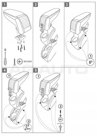 фото thumb №7, Подлокотник стандарт citroen c3, 2002- 2010
