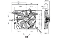 фото thumb №2, Nissens 85252 вентилятор, охлаждение двигателя