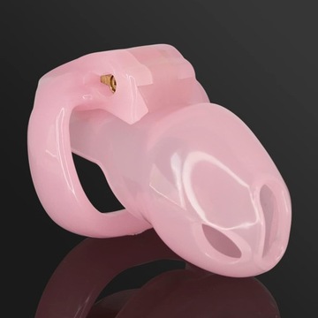 Маленькие розовые мужские поясные пояс Chastita 4 кольца
