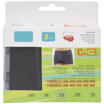 ДЕТСКИЕ ХЛОПКОВЫЕ БОКСЕРЫ C+3, 4 ПАКЕТА