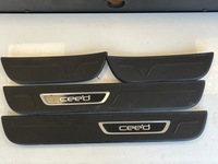 фото thumb №1, Kia ceed ii накладки порогові хром комплект 2012-