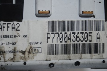 фото thumb №6, Дисплей годинник renault kangoo i p7700436305a