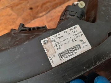 фото thumb №10, Лампа лівий перед фара eu 60605720r renault kadjar рестайлінг