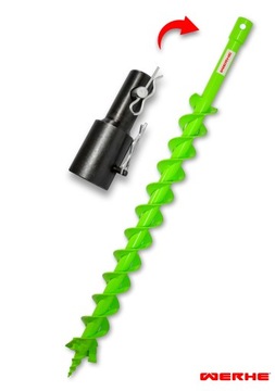 Świder Wiertło do Gleby 60H mm Adapter Stihl