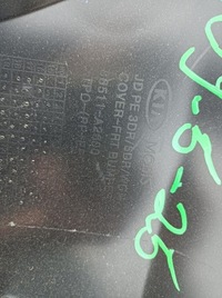 фото thumb №10, Kia ceed ii lift 15- бампер перед передній pod омивачі oryg