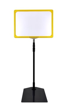 Stojak reklamowy teleskopowy 60cm z ramką A4 CŻ