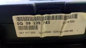 фото thumb №8, Спідометр  opel astra g ii 2.0 dti 240k 09228743