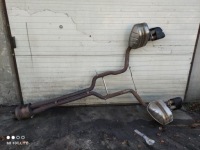 фото thumb №1, Panamera 970 4s гасник задній труба вихлопна kompletny вихлоп