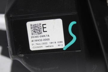 фото thumb №10, Nissan leaf ii полный led левый лампа левая чёрный средство повреждённый