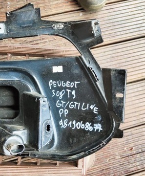 фото thumb №6, Решётка бампера правая peugeot 308 t9 gt/gti line 9819068677
