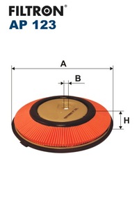 фото thumb №16, Фильтр воздуха ap 123 nissan 100 nx,primera, sunny