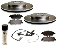 фото thumb №1, Тормозные диски тормозные колодки датчик mini cooper one clubman r55 r56 r57 перед 280mm