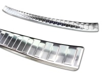 фото thumb №1, Mercedes a class w177 молдинг стальной накладка na бампер задняя