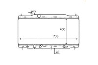 фото thumb №2, Радиаторов honda cr-v 2,0 06- nrf