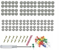 фото thumb №1, Заклепки do ремонту стельовий автомобільний szary 62 szt