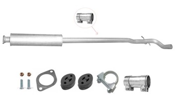 VOLVO V70 2.0 2.3 2.4 2.5 2.4 2.5 ЦЕНТРАЛЬНЫЙ ГЛУШИТЕЛЬ