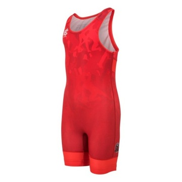 Extreme Hobby Wrestling Leotard для детей борьба 2 Red 116