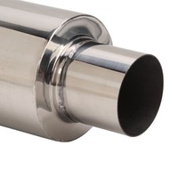 фото thumb №11, Резонатор глушителя выхлоп ze нержавеющая сталь нержавеющей